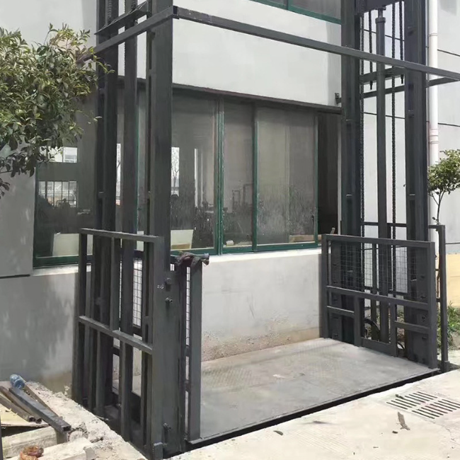 青神5吨室外升降货梯